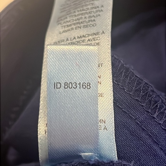 Chico's Royal Blue Casual Straight Leg Ankle Pants Chico's Size 2, US Size 12 - Picture 13 of 15